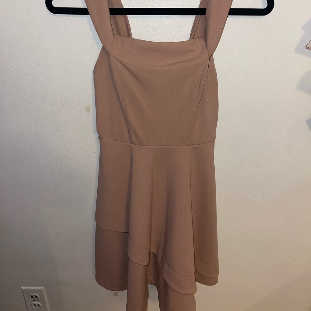blush pink dress